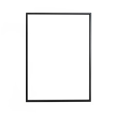 A black framed white background