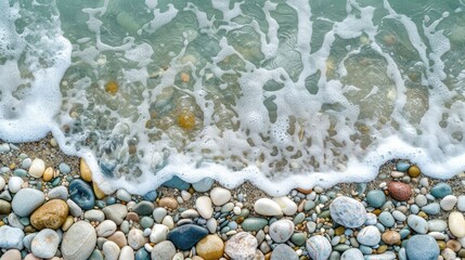 Pebbles on the seashore