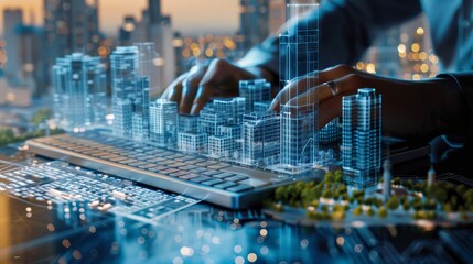 FutureForward Urban Design Sustainable City Planning with 3D Models Environmental Assessments and Innovative Technology