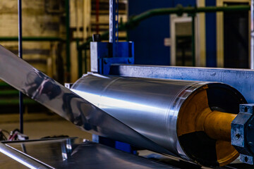 Precision Metal Coating Process in Russian Industrial Facility