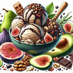 Ice cream illustration
