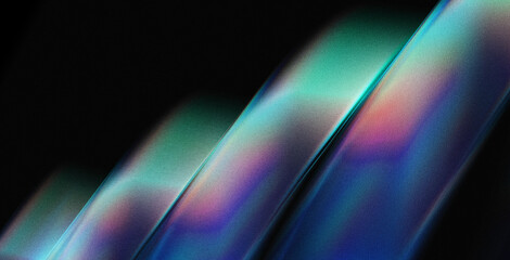 4K Beautiful color gradient background with noise. Abstract pastel holographic blurred grainy...