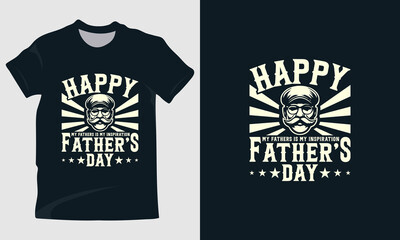 Father vector symbol and text t-shirt Design. Happy fathers day vintage t shirt. Happy fathers day typography and symbolic t-shirt Design.