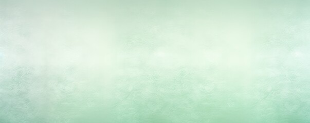 Mint green and white gradient noisy grain background texture painted surface wall blank empty pattern with copy space for product design 