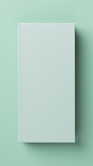 Mint green blank pale color gradation with dark tone paint on environmental-friendly cardboard box paper texture empty pattern with copy space