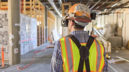 Obraz premium Revolutionizing Construction AREnabled Remote Collaboration for Seamless Teamwork