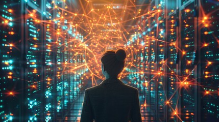 Unleashing the Potential Digital Strategist Harnessing the Power of Glowing Servers for SEO Analysis in Data Center