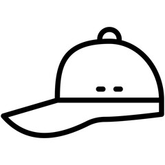 hat line icon