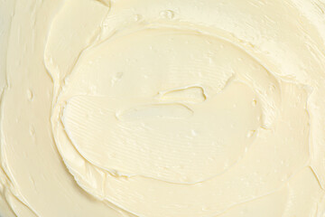 Texture of tasty butter as background, top view