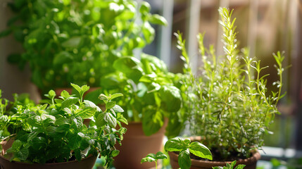 A Tiny Herb Garden on the Balcony: Nurturing Fresh Flavors and Serenity in a Compact Space