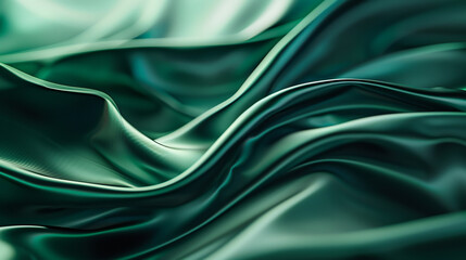 Luxury Green and Black Abstract Presentation Background - Sophisticated and Elegant Design - obrazy, fototapety, plakaty