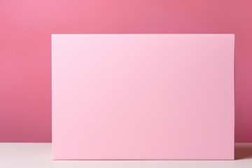 Pink blank pale color gradation with dark tone paint on environmental-friendly cardboard box paper texture empty pattern with copy space for product 