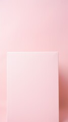 Pink blank pale color gradation with dark tone paint on environmental-friendly cardboard box paper texture empty pattern with copy space for product 