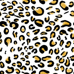 seamless leopard pattern animals nature