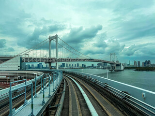 Obraz premium bridge over river