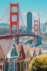 A Snapshot of San Francisco's Top Attractions: Golden Gate Bridge, Alcatraz Island, Fisherman's...