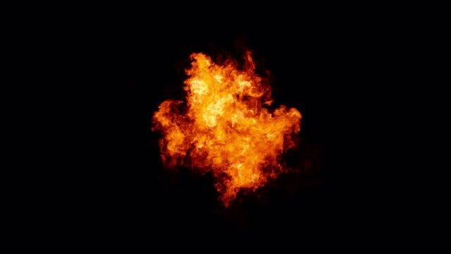 burning number 4, proress 4444 with alpha