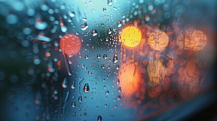 A picture of foggy window glass. A picture of misted glass. A picture of drops of water on the glass