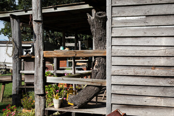 Timber hut