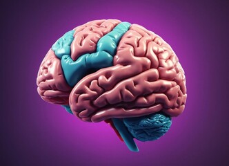 3d rendered illustration of human brain