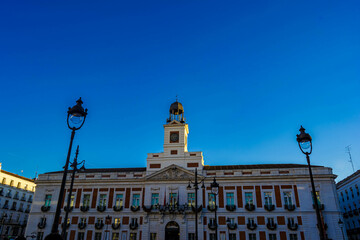 Puerta del sol en Madrid Ciudad