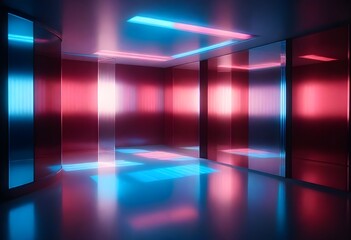 Obraz premium abstract background with lights