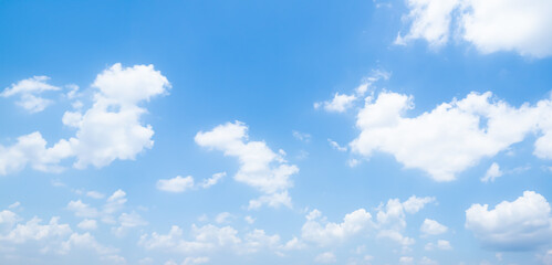 Sky Cloud Blue Background Paronama Web Cloudy summer Winter Season Day, Light Beauty Horizon Spring Brigth Gradient Calm Abstract Backdrop Air Nature View Wallpaper Landscape Cyan color Environment.