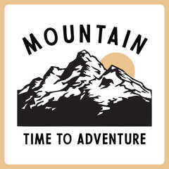 mountain illustration