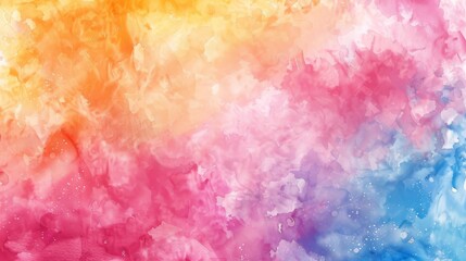 Bright colorful watercolor paint background texture hyper realistic 