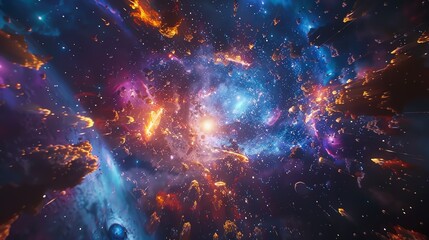 Capture the vastness of space through a wide-angle view