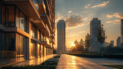 luxurious and high-rise offices