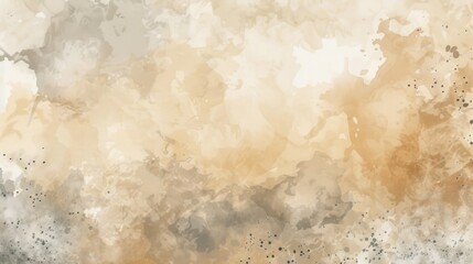 Abstract Atmosphere: Splatters of Paint Bring a Cloudy Sky to Life, Evoking a Sense of Mystical Beauty