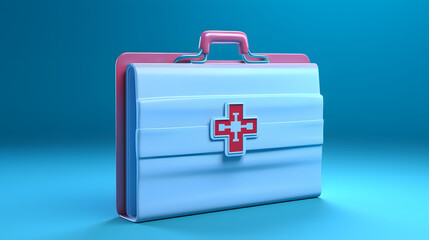 Medical Record medic icon 3d