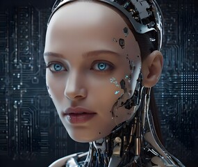 AI Artificial intelligence concept