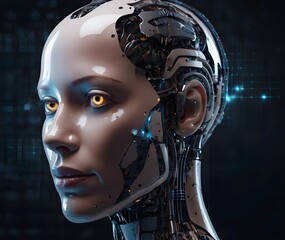 AI Artificial intelligence concept
