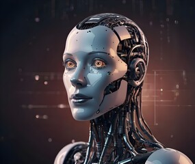 AI Artificial intelligence concept