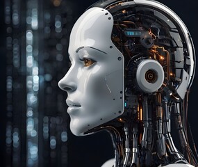 AI Artificial intelligence concept