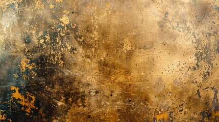 Golden Earth: A Textured Wall in Shades of Gold and Brown, Infusing Warmth and Sophistication