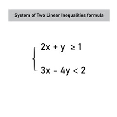 System of linear equations in two variables. Examples of systems of equations in mathematics. Scientific resources for teachers and students.