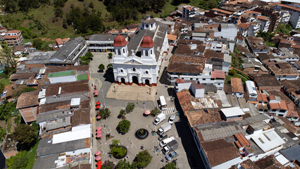 San Vicente Ferrer, Antioquia - Colombia. April 24, 2024. Municipality with 18,051 inhabitants