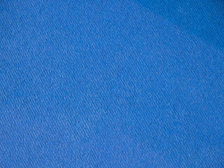 Blue Fabric Texture Close-Up Detail