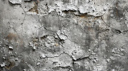 Texture of a rough concrete wall