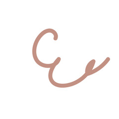 Obraz premium Abstract Squiggly Line Vector