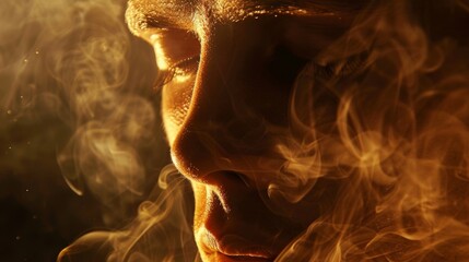 As the heat envelops them the persons tense muscles begin to relax melting away the stress that had been weighing them down..