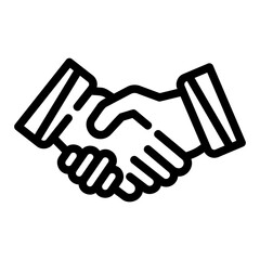 agreement outline icon