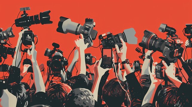 world press freedom day poster for the event is made with colors that depict courage and freedom