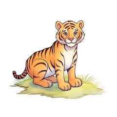 tiger, striped tiger