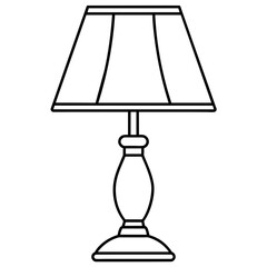 Obraz premium lamp isolated on white