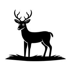 deer silhouette vector