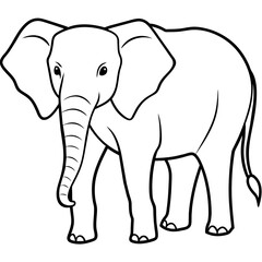 elephant cartoon illustration